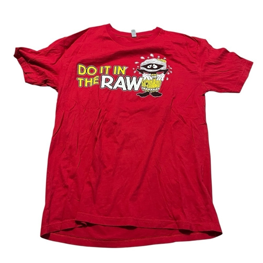 “Do it in the Raw” Oyster Bar Graphic T-Shirt Daytona Beach Size Large Humor